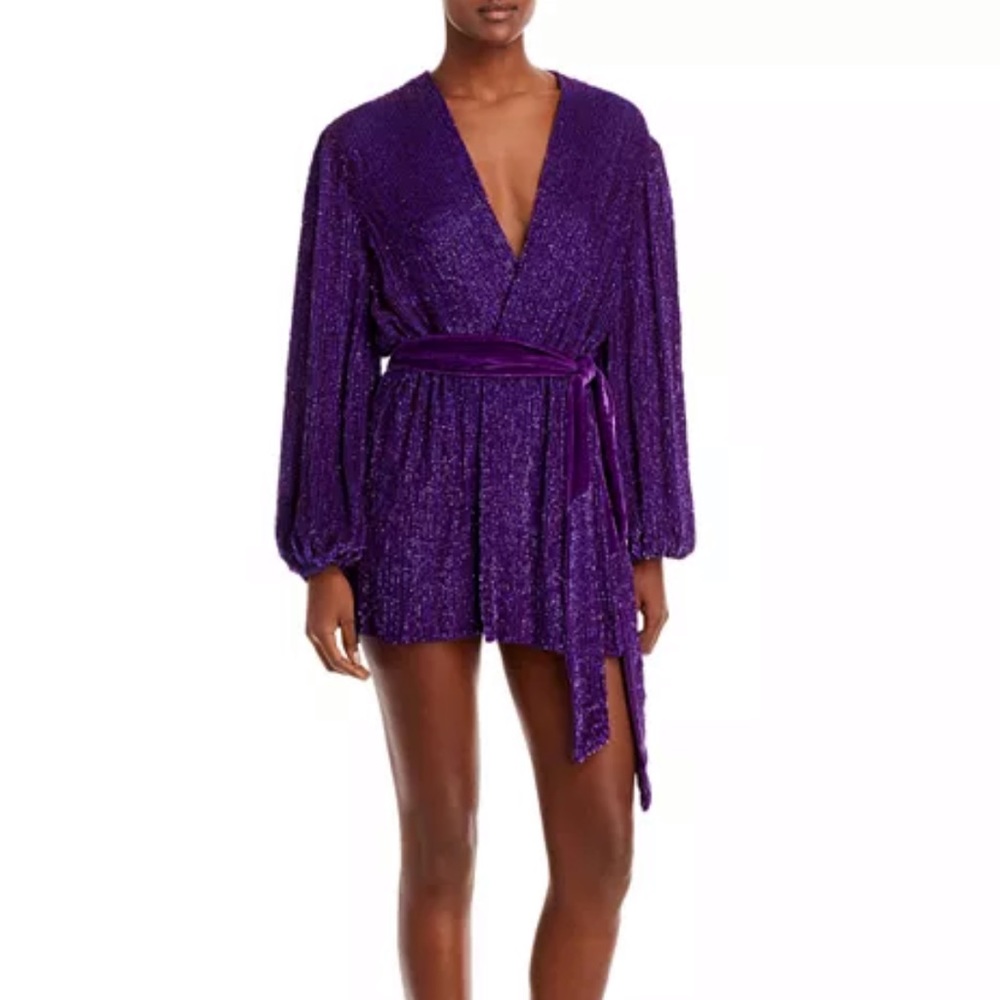 RETROFETE GABRIELLE DRESS - PURPLE